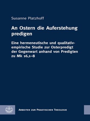 cover image of An Ostern die Auferstehung predigen